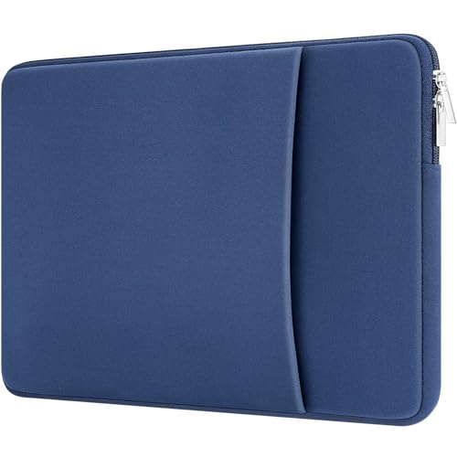 MicaYoung 14 Zoll Laptop Hülle Tasche Schutzhülle Kompatibel mit 14" Acer Swift 3 Aspire 5/Thinkpad 14/ThinkBook 14 Ideapad Flex 5/ASUS 14 Vivobook Flip/Razer Blade 14, Navy Blau von MicaYoung