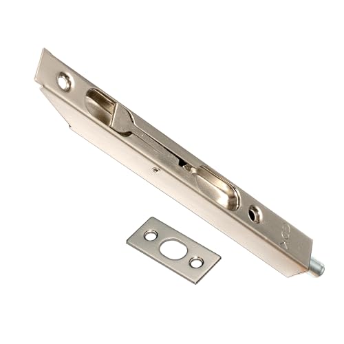 MICEL 92434 Einsteckstift für Türen und Fenster, Stahl, quadratisch, satiniertes Nickel, 160 x 16 x 14 mm von Micel