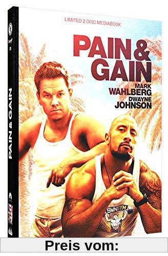 Pain & Gain - Mediabook - Cover C - Limited Edition auf 222 Stück (+ DVD) [Blu-ray] von Michael Bay