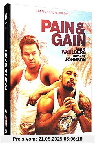 Pain & Gain - Mediabook - Cover C - Limited Edition auf 222 Stück (+ DVD) [Blu-ray] von Michael Bay