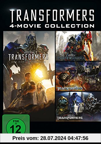 Transformers 1-4 [4 DVDs] von Michael Bay