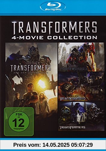 Transformers 1-4 Quadrologie - 4-Movie Collection [Blu-ray] von Michael Bay