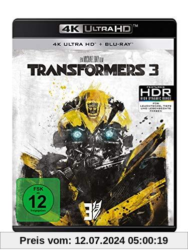 Transformers 3  (4K Ultra HD) (+ Blu-ray 2D) von Michael Bay