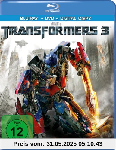 Transformers 3 - Dark of the Moon (inkl. DVD & Digital Copy) [Blu-ray] von Michael Bay