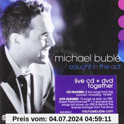 Caught in the Act [CD + DVD] von Michael Buble
