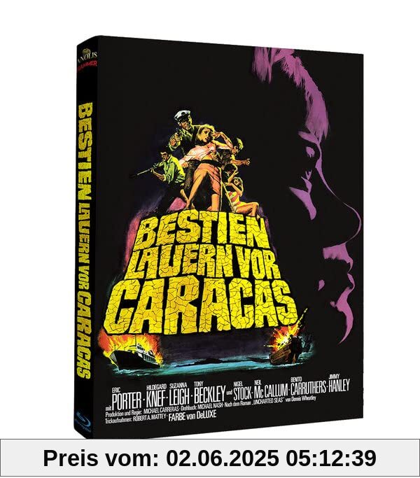 Bestien lauern vor Caracas - Mediabook - Cover A - Limited Edition - Hammer Edition Nr. 36 [Blu-ray] von Michael Carreras