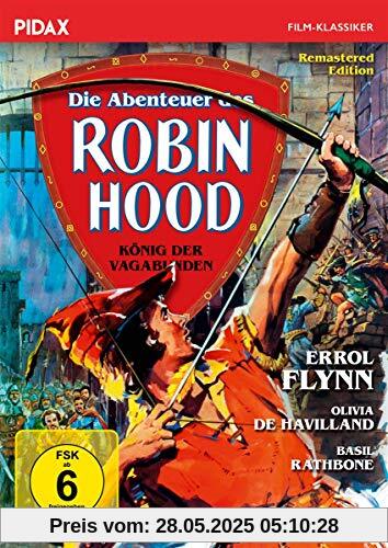 Die Abenteuer des Robin Hood - König der Vagabunden / Preisgekrönter Abenteuerfilm mit Starbesetzung (Pidax Film-Klassiker) von Michael Curtiz