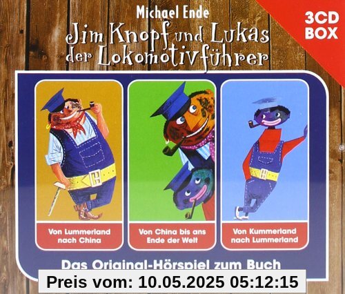 Jim Knopf - 3-CD Hörspielbox von Michael Ende