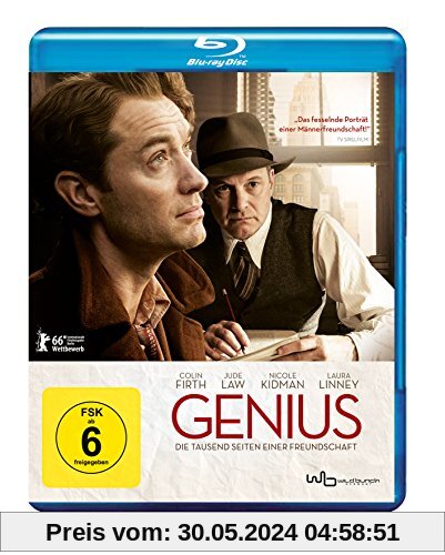 Genius - Die tausend Seiten einer Freundschaft [Blu-ray] von Michael Grandage
