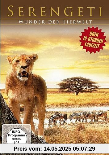 Serengeti - Wunder der Tierwelt [4 DVDs] von Michael Grzimek