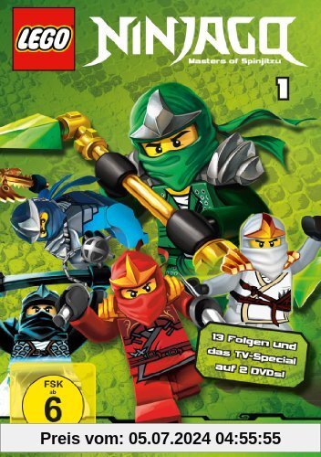 Lego Ninjago: Meister des Spinjitzu 1 [2 DVDs] von Michael Hegner