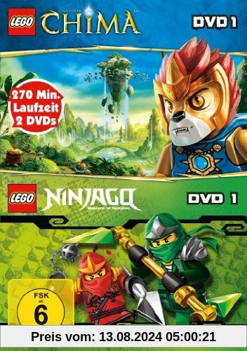 Lego: Legends of Chima, DVD 1 / Lego Ninjago, DVD 1 von Michael Hegner