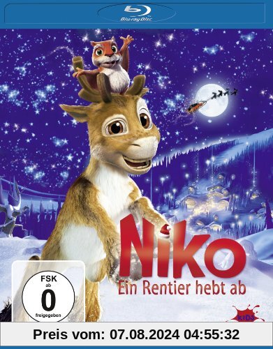 Niko - Ein Rentier hebt ab [Blu-ray] von Michael Hegner