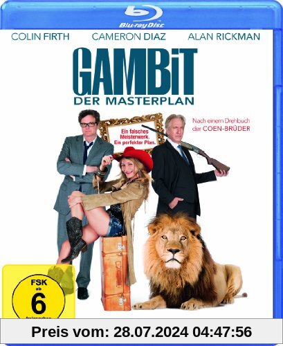 Gambit - Der Masterplan [Blu-ray] von Michael Hoffman