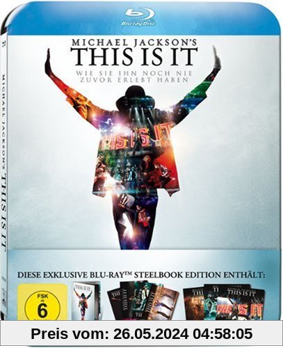 Michael Jackson's This Is It (Ultimate Fan Collector`s Edition im Steelbook) [Blu-ray] von Michael Jackson