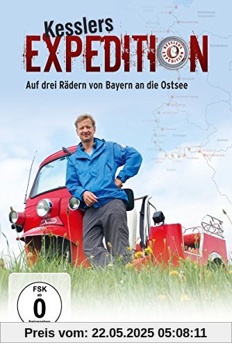 Kesslers Expedition - Auf drei Rädern von Bayern an die Ostsee [2 DVDs] von Michael Kessler