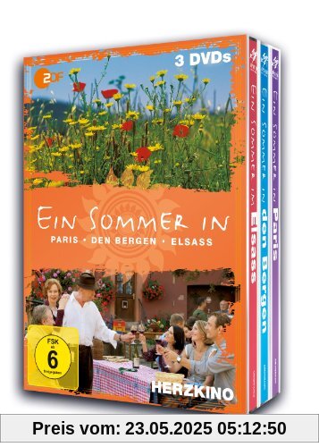 Ein Sommer in ... Box 2 - Die schönsten ZDF-Sonntagsfilme [3 DVDs] von Michael Keusch
