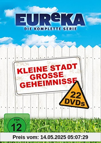 EUReKA - Die geheime Stadt, Die komplette Serie (22 Discs) von Michael Lange