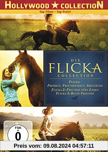 Flicka - Freiheit. Freundschaft. Abenteuer. / Flicka 2 - Freunde fürs Leben / Flicka 3 [2 DVDs] von Michael Mayer