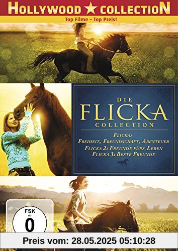 Flicka - Freiheit. Freundschaft. Abenteuer. / Flicka 2 - Freunde fürs Leben / Flicka 3 [2 DVDs] von Michael Mayer