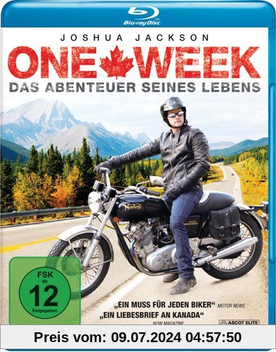 One Week - Das Abenteuer seines Lebens [Blu-ray] von Michael McGowan