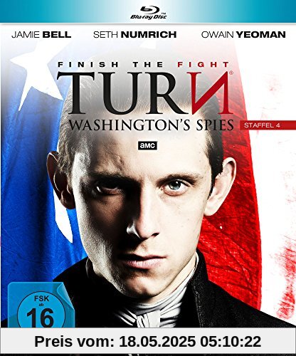Turn - Washington's Spies - Staffel 4 [Blu-ray] von Michael Nankin