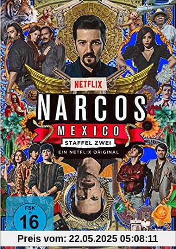 Narcos: Mexico - Staffel Zwei [4 DVDs] von Michael Pena