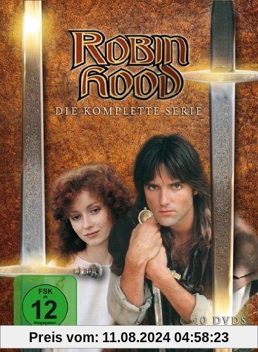 Robin Hood - Staffel 1-3/Superbox [10 DVDs] von Michael Praed