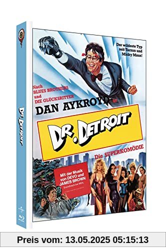 Dr. Detroit - Mediabook - Cover A (2-Disc Limited Collector‘s Edition Nr. 52 auf 222 Stück) (+ DVD) [Blu-ray] von Michael Pressman