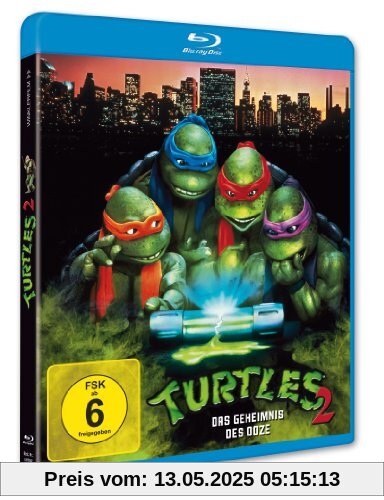 Turtles 2 - Das Geheimnis der Ooze [Blu-ray] von Michael Pressman