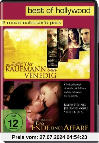 Best of Hollywood - 2 Movie Collector's Pack: Der Kaufmann von Venedig / Das Ende einer Affäre [2 DVDs] von Michael Radford