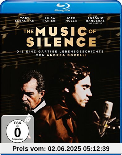 The Music of Silence - Die einzigartige Lebensgeschichte von Andrea Bocelli [Blu-ray] von Michael Radford