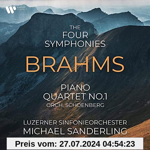 Brahms: 4 Sinfonien & Klavierquartett (Orch. Schönberg) (5 CDs) von Michael Sanderling
