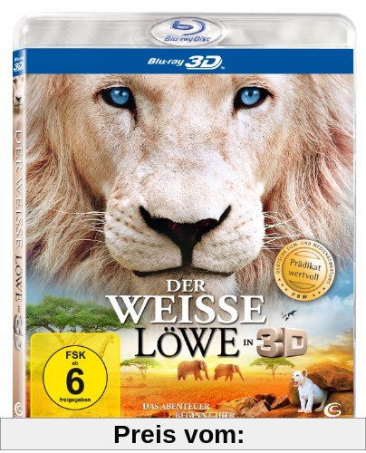 Der weiße Löwe (Prädikat: Wertvoll) [3D Blu-ray] von Michael Swan