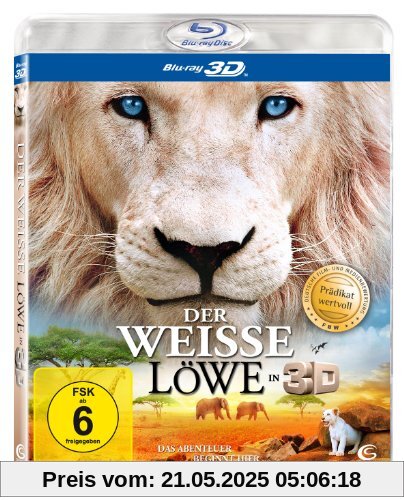 Der weiße Löwe (Prädikat: Wertvoll) [3D Blu-ray] von Michael Swan