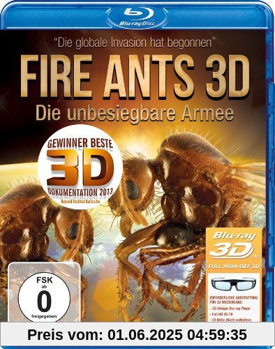 Fire Ants 3D - Die unbesiegbare Armee [3D Blu-ray] von Michael Watchulonis