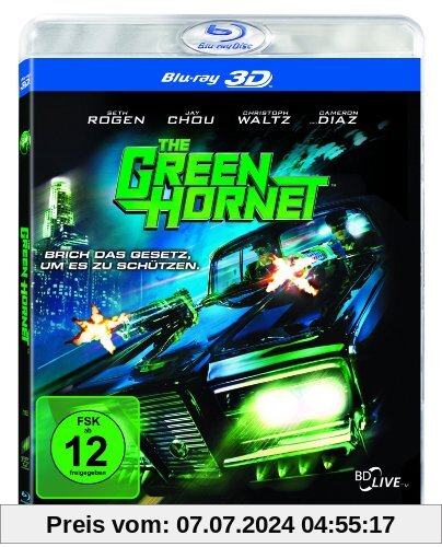 The Green Hornet (inkl. 2D Blu-ray) [Blu-ray 3D] von Michel Gondry