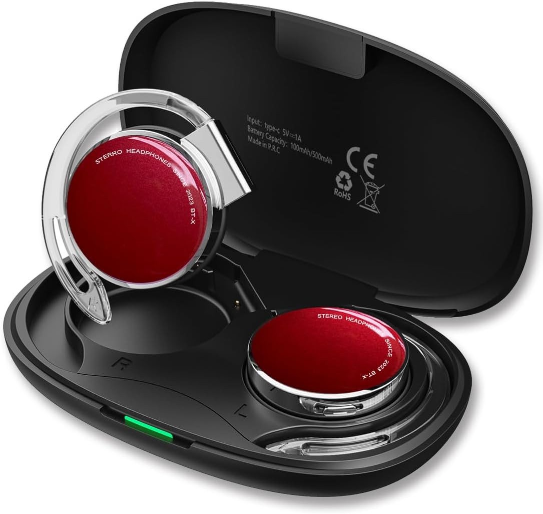 Micool Stabile HD-Stereoklang & Einfache Steuerung mit 4-Mikrofon,Comfort Fit Open-Ear-Kopfhörer (Bluetooth 5.3-Technologie: Schnelle und stabile Verbindung für vielfältige Anwendungen wie Sport, Lernen oder Musikgenuss mit hochwertigen, dynamischen Lautsprechern., Bluetooth, Schnelle und stabile Verbindung für vielfältige Anwendungen wie Sport) Micool Stabile HD-Stereoklang & Einfache Steuerung mit 4-Mikrofon,Comfort Fit Open-Ear-Kopfhörer (Bluetooth 5.3-Technologie: Schnelle und stabile Verbindung für vielfältige Anwendungen wie Sport, Lernen oder Musikgenuss mit hochwertigen, dynamischen Lautsprechern., Bluetooth, Schnelle und stabile Verbindung für vielfältige Anwendungen wie Sport) von Micool