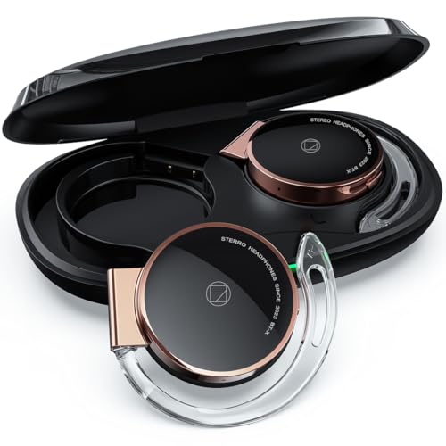 On Ear Kopfhörer Bluetooth 5.3, Open Ear Kopfhörer Kabellos Bluetooth, Clip On Kopfhörer Sport Headse-Bluetooth mit 4 Mikrofon, Comfort Fit Ohrhaken Ohrhörer On Ear Kopfhörer Bluetooth 5.3, Open Ear Kopfhörer Kabellos Bluetooth, Clip On Kopfhörer Sport Headse-Bluetooth mit 4 Mikrofon, Comfort Fit Ohrhaken Ohrhörer von Micool