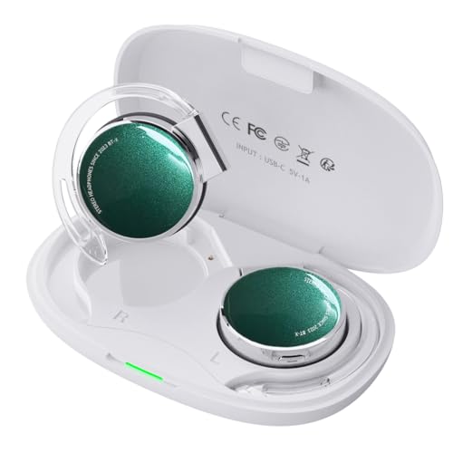 On Ear Kopfhörer Bluetooth V5.3, Open Ear Kopfhörer Kabellos Buetooth, Clip On Kopfhörer Sport Headset Bluetooth mit 4-Mikrofon, Comfort Fit Ohrhaken Ohrhörer On Ear Kopfhörer Bluetooth V5.3, Open Ear Kopfhörer Kabellos Buetooth, Clip On Kopfhörer Sport Headset Bluetooth mit 4-Mikrofon, Comfort Fit Ohrhaken Ohrhörer von Micool