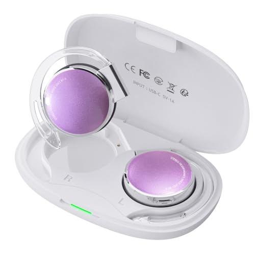 On Ear Kopfhörer Bluetooth V5.3, Open Ear Kopfhörer Kabellos Buetooth, Clip On Kopfhörer Sport Headset Bluetooth mit 4-Mikrofon, Comfort Fit Ohrhaken Ohrhörer On Ear Kopfhörer Bluetooth V5.3, Open Ear Kopfhörer Kabellos Buetooth, Clip On Kopfhörer Sport Headset Bluetooth mit 4-Mikrofon, Comfort Fit Ohrhaken Ohrhörer von Micool