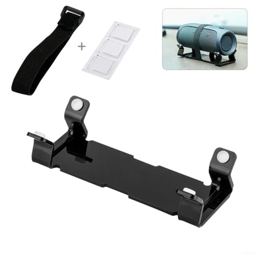 Micpointik Auto Lautsprecher Halterung Kompatibel mit für JBL für Flip 6/für Flip 5/für Flip 4 Lautsprecher, Acryl Selbstklebend Lautsprecher Halterung Halter für Auto und LKW(Schwarz) von Micpointik
