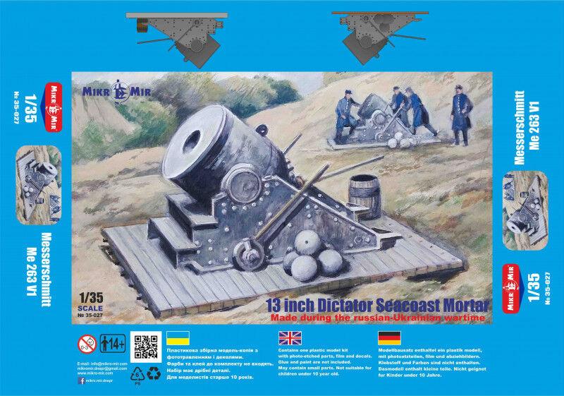 13 inch Dictator Seacoast Mortar 13 inch Dictator Seacoast Mortar von Micro Mir