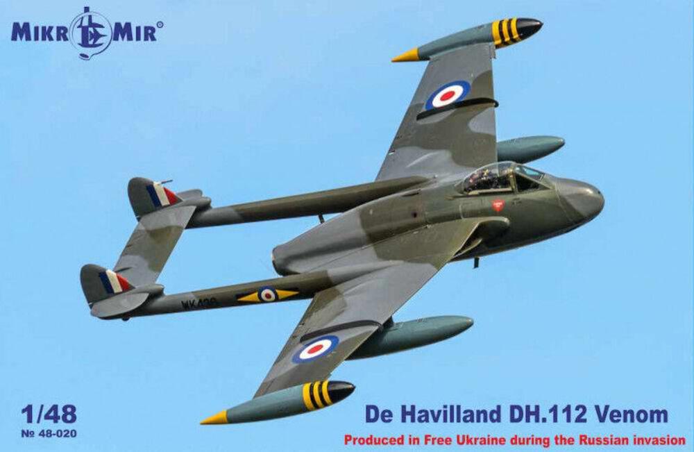 De Havilland DH.112 Venom De Havilland DH.112 Venom von Micro Mir