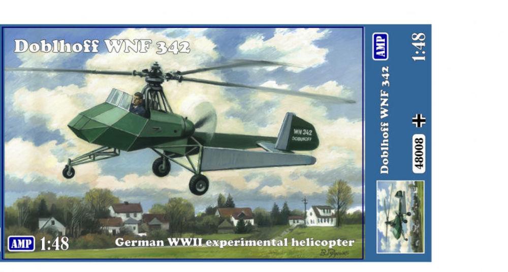 Doblhoff WNF 342 WWII German Experimental Helicopter von Micro Mir