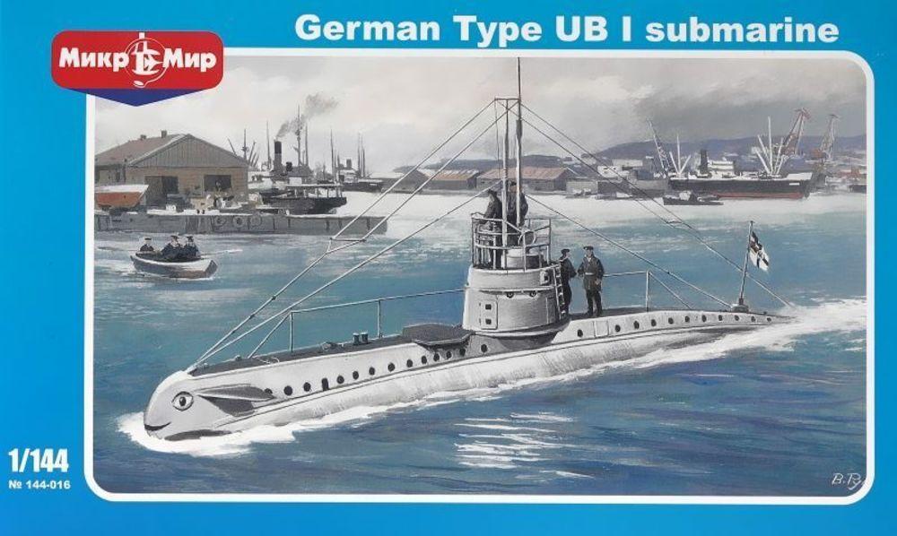 German submarine UB-1 Type von Micro Mir