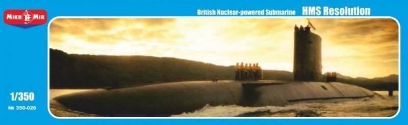 HMS Resolution British nuclear-powered submarine von Micro Mir