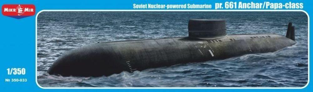 Project 661 Anchar/Papa-class Soviet nuclear-powered submarine Project 661 Anchar/Papa-class Soviet nuclear-powered submarine von Micro Mir