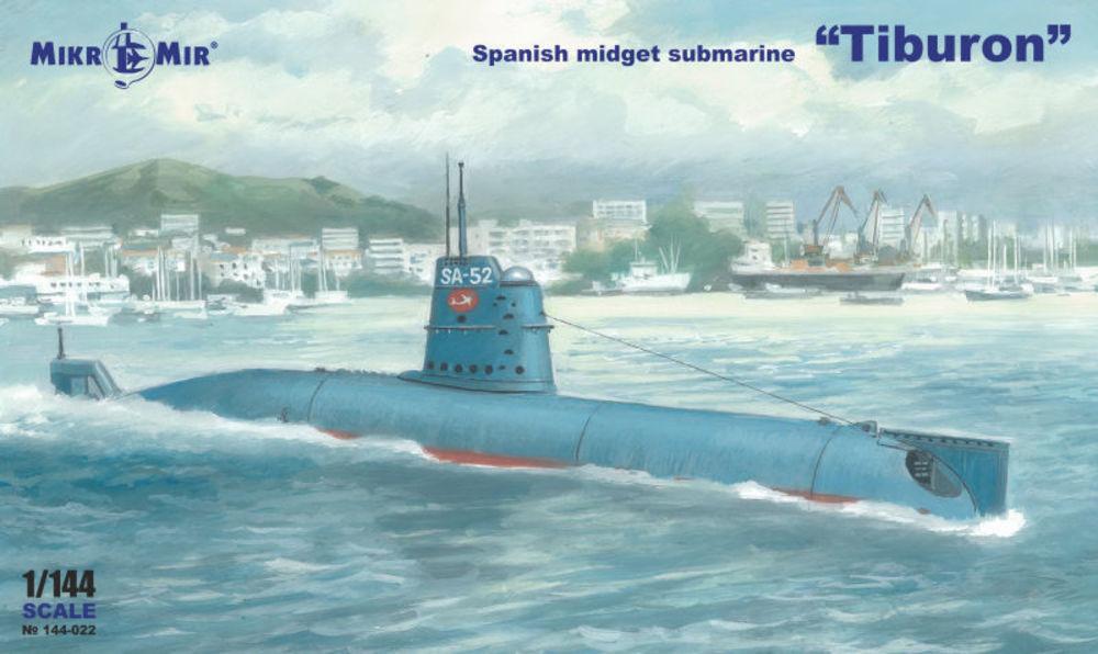 Spanish Submarine Tiburon von Micro Mir
