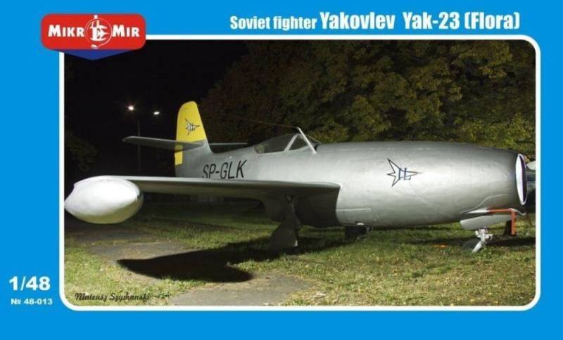Yakovlev Yak-23 (Flora) Soviet fighter von Micro Mir